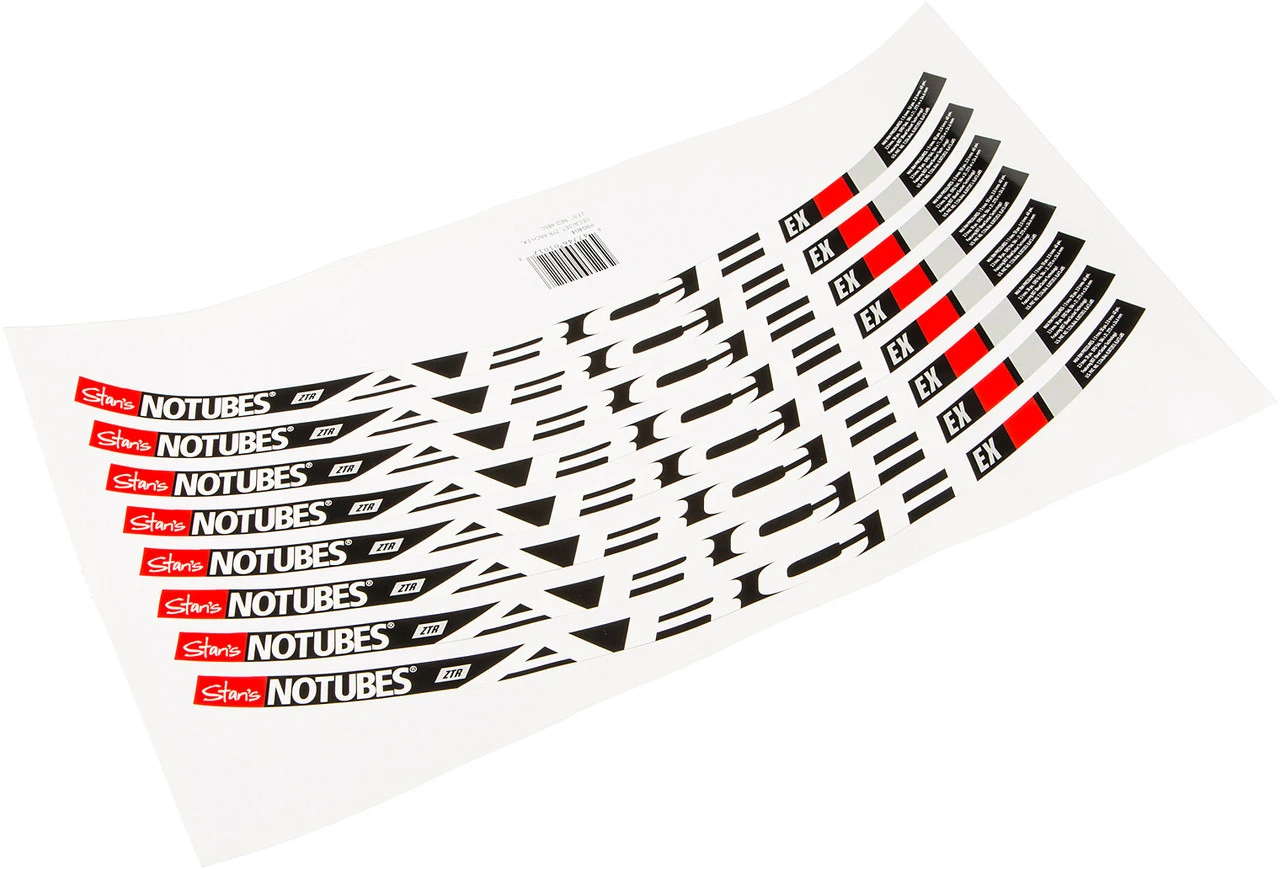 Notubes Decal-Set Für ZTR Arch EX Laufradsatz 3 Notubes Decal-Set Für ZTR Arch EX Laufradsatz