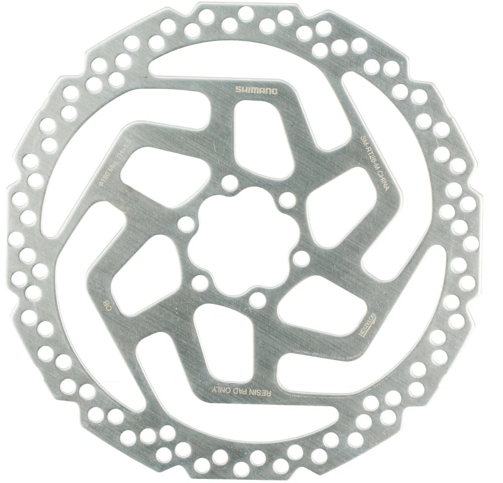 Shimano Bremsscheibe SM-RT26 6-Loch 5 Shimano Bremsscheibe SM-RT26 6-Loch – Bild 3
