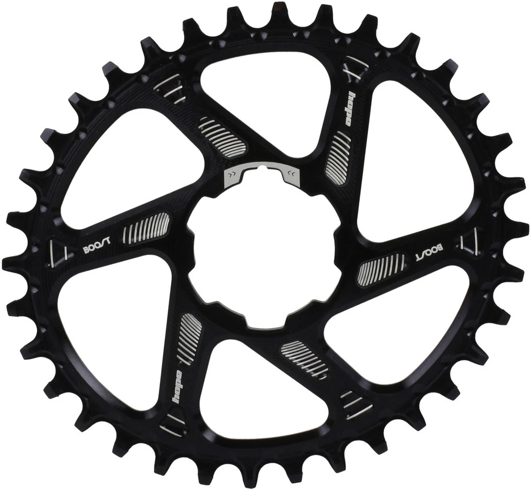 HOPE Oval Spiderless Boost Retainer Ring Direct Mount Kettenblatt 6 HOPE Oval Spiderless Boost Retainer Ring Direct Mount Kettenblatt – Bild 4