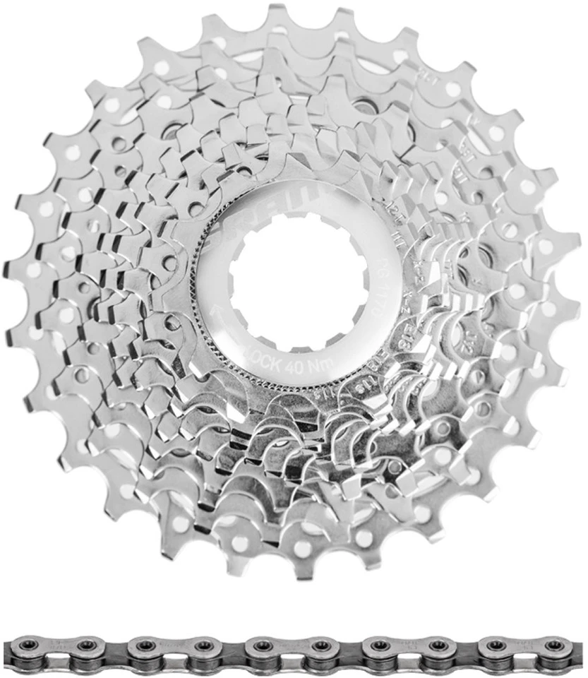 SRAM Force PG-1170 Kassette + PC-1170 Kette 11-fach Verschleißset 3 SRAM Force PG-1170 Kassette + PC-1170 Kette 11-fach Verschleißset