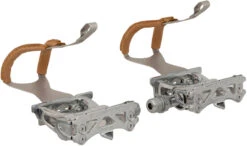 Mks Toe Clip Alloy W/leather Pedalhaken -Fahrrad Rabatte 274106