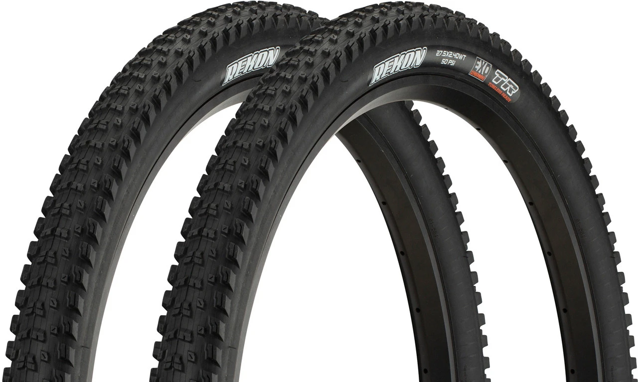 MAXXIS Rekon Dual EXO WT TR 27,5" Faltreifen 2er Set 3 MAXXIS Rekon Dual EXO WT TR 27,5" Faltreifen 2er Set