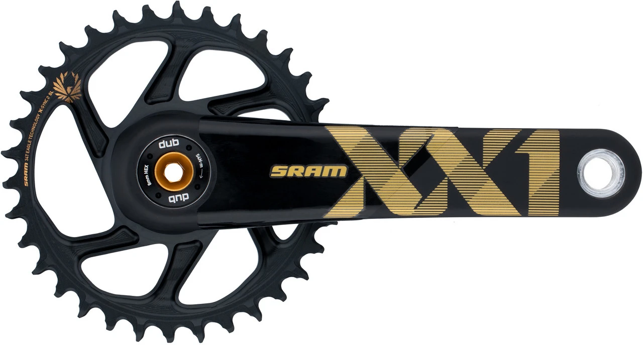 SRAM XX1 Eagle Direct Mount DUB 12-fach Kurbelgarnitur 3 SRAM XX1 Eagle Direct Mount DUB 12-fach Kurbelgarnitur