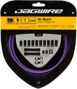 JAGWIRE 2X Sport Schaltzugset -Fahrrad Rabatte 319251