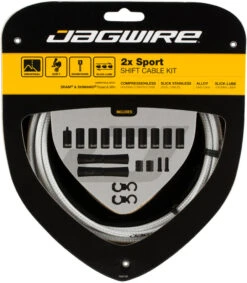 JAGWIRE 2X Sport Schaltzugset -Fahrrad Rabatte 319253