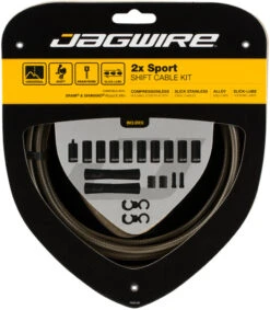 JAGWIRE 2X Sport Schaltzugset -Fahrrad Rabatte 319255