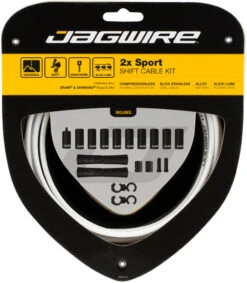 JAGWIRE 2X Sport Schaltzugset -Fahrrad Rabatte 319257