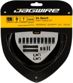 JAGWIRE 2X Sport Schaltzugset -Fahrrad Rabatte 319259