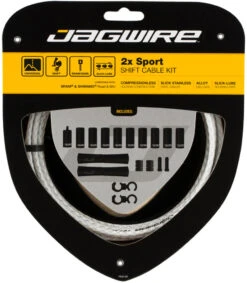 JAGWIRE 2X Sport Schaltzugset -Fahrrad Rabatte 319261