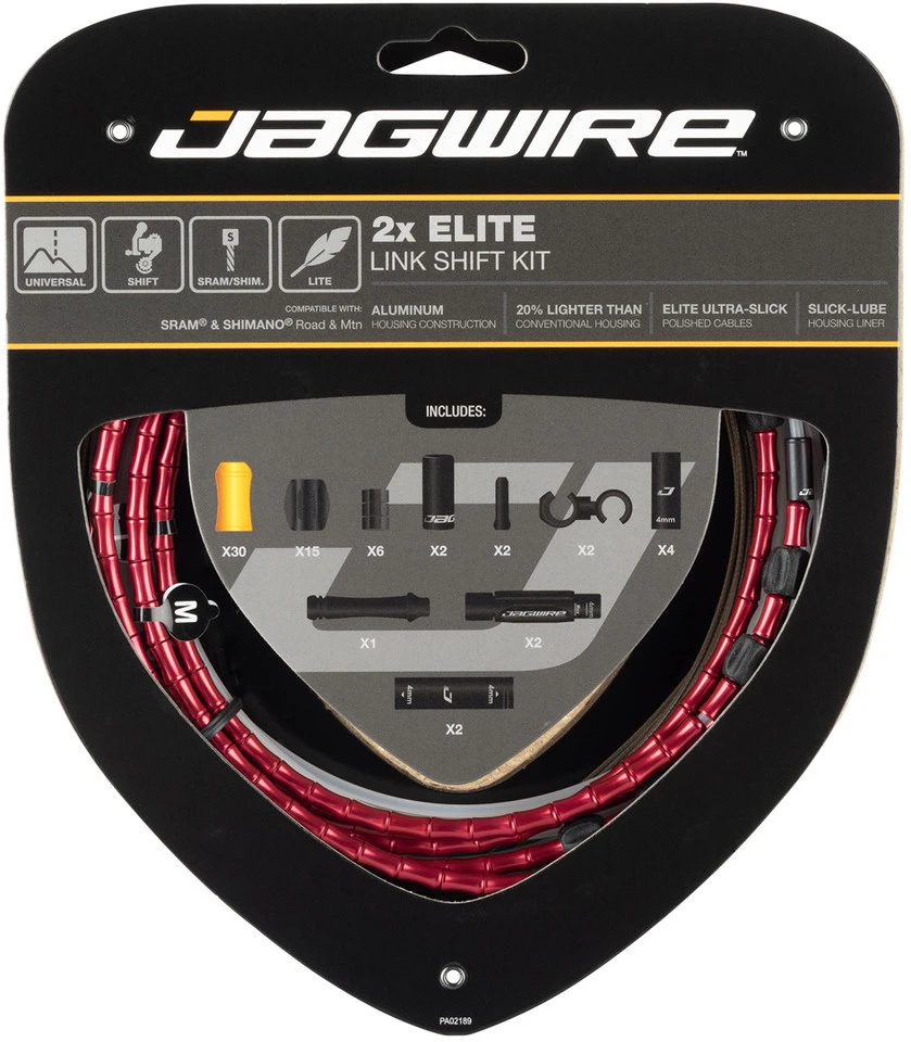 JAGWIRE 2X Elite Link Schaltzugset 3 JAGWIRE 2X Elite Link Schaltzugset