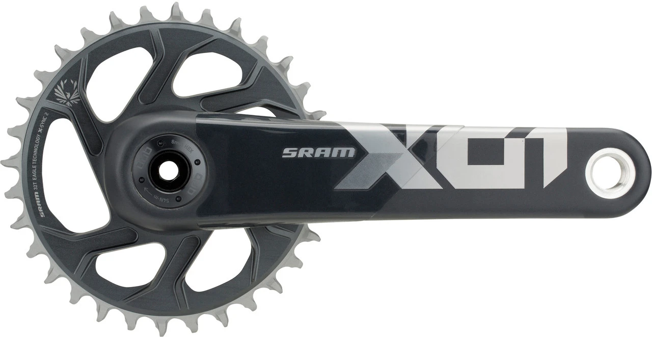 SRAM X01 Eagle DUB DM 12-fach Carbon Kurbelgarnitur 4 SRAM X01 Eagle DUB DM 12-fach Carbon Kurbelgarnitur – Bild 2
