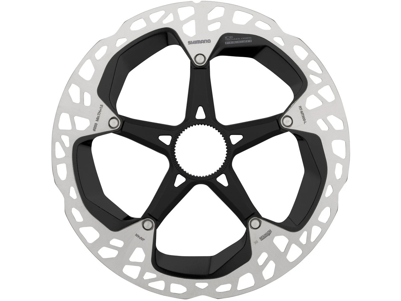 Shimano Bremsscheibe RT-MT900 Center Lock Für XTR Mit Außenverzahnung 7 Shimano Bremsscheibe RT-MT900 Center Lock Für XTR Mit Außenverzahnung – Bild 5