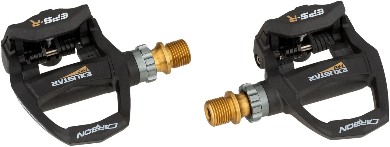 Exustar E-PR200CKTi Titan Carbon Klickpedale 5 Exustar E-PR200CKTi Titan Carbon Klickpedale – Bild 3