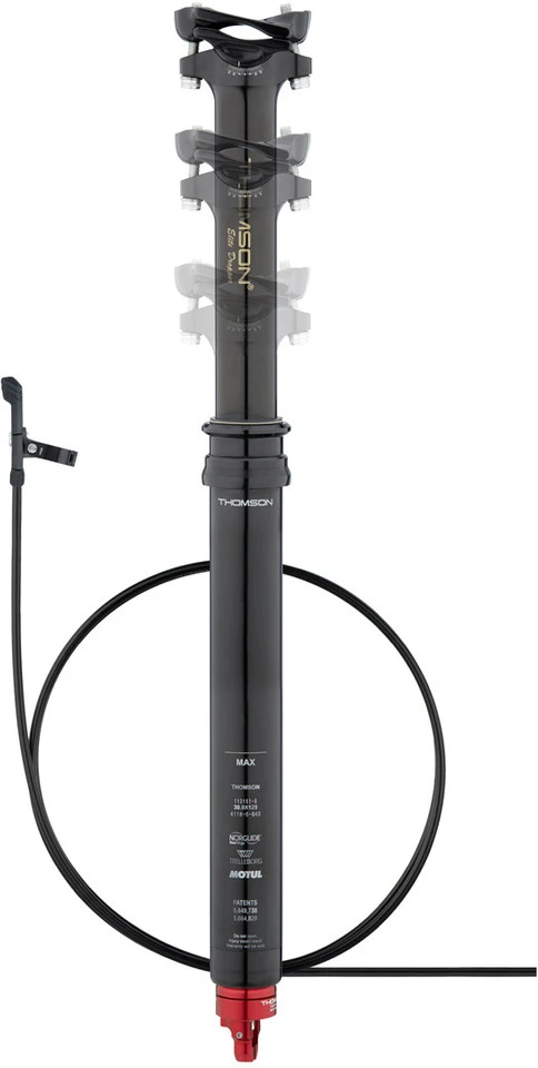 THOMSON Covert Black 125 Mm Sattelstütze 3 THOMSON Covert Black 125 Mm Sattelstütze