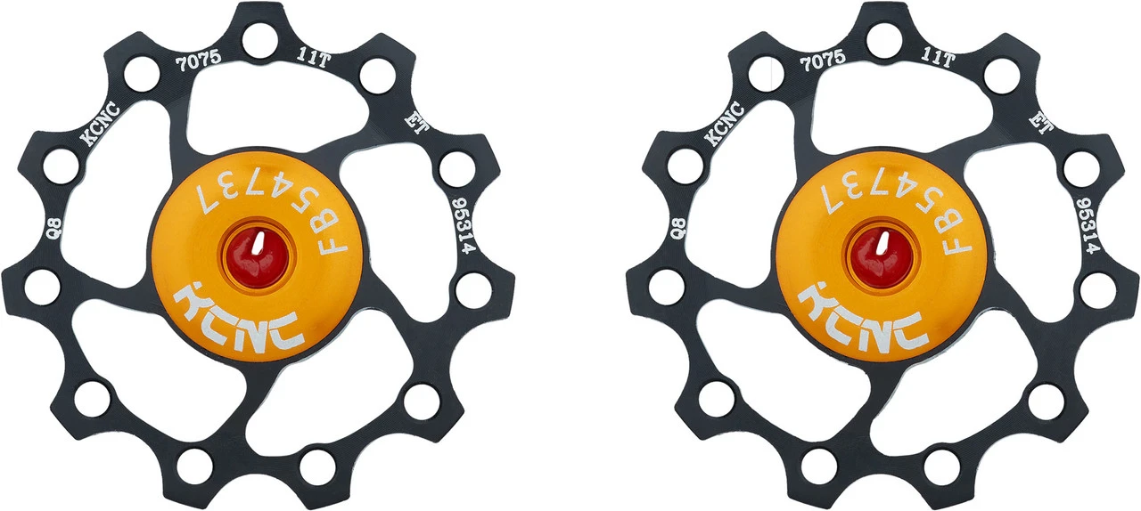 Kcnc Jockey Wheel Alu Schalträdchen Mit Keramiklager - 1 Paar 3 Kcnc Jockey Wheel Alu Schalträdchen Mit Keramiklager - 1 Paar