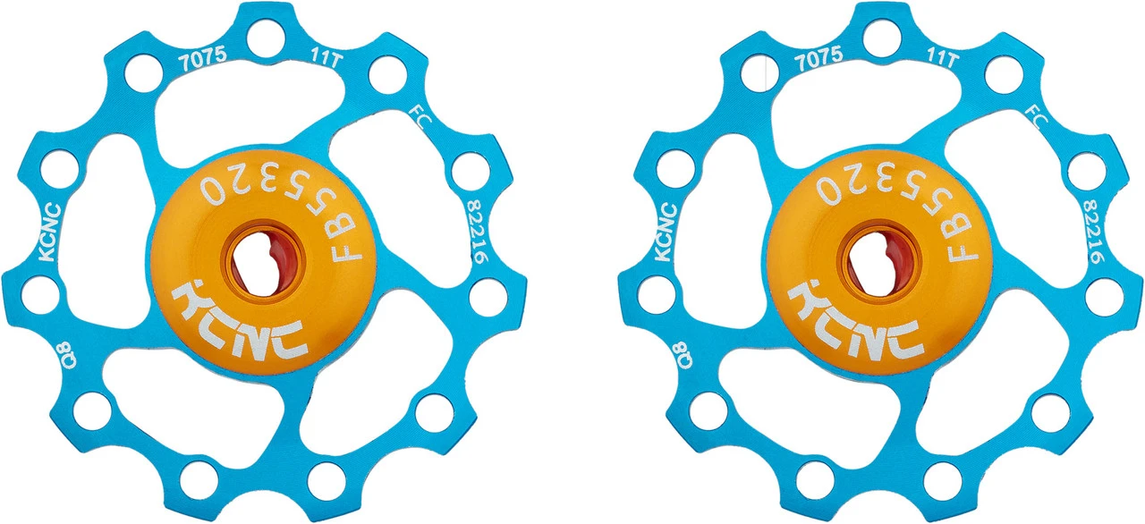 Kcnc Jockey Wheel Alu Schalträdchen Mit Keramiklager - 1 Paar 5 Kcnc Jockey Wheel Alu Schalträdchen Mit Keramiklager - 1 Paar – Bild 3