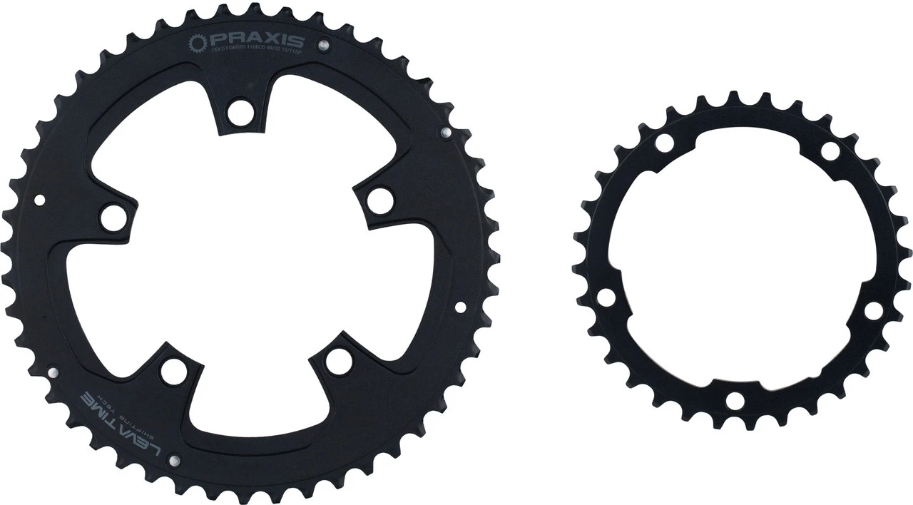 Praxis Works Buzz Sport Road Kettenblatt-Set, 5-Arm, 110 Mm Lochkreis 4 Praxis Works Buzz Sport Road Kettenblatt-Set, 5-Arm, 110 Mm Lochkreis – Bild 2