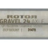 Rotor ALDHU 24 / VEGAST 24 Kurbelachse Gravel